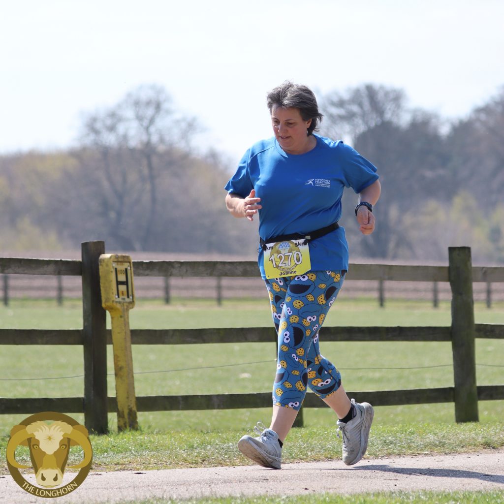 Jo Grace Physiotherapist running